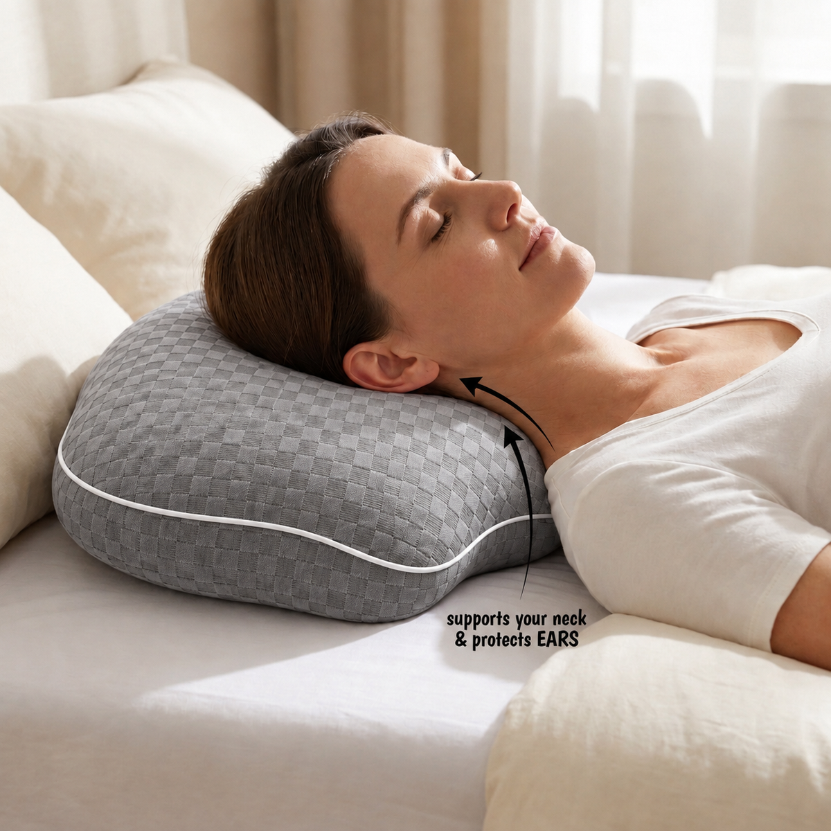 EarFloat™ Earbud Sleep Pillow