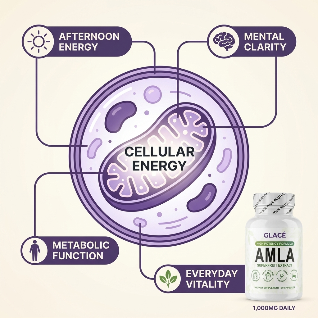 Amla Cellular Energy Supplement — 1,000mg Daily