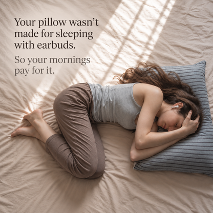 EarFloat™ Earbud Sleep Pillow
